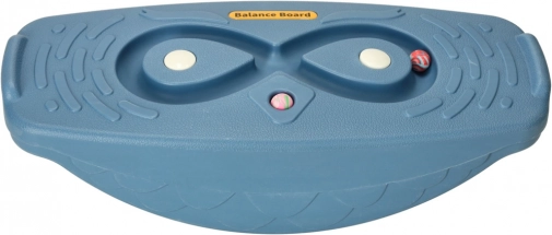 blue balance board for kids with labyrinth and balls