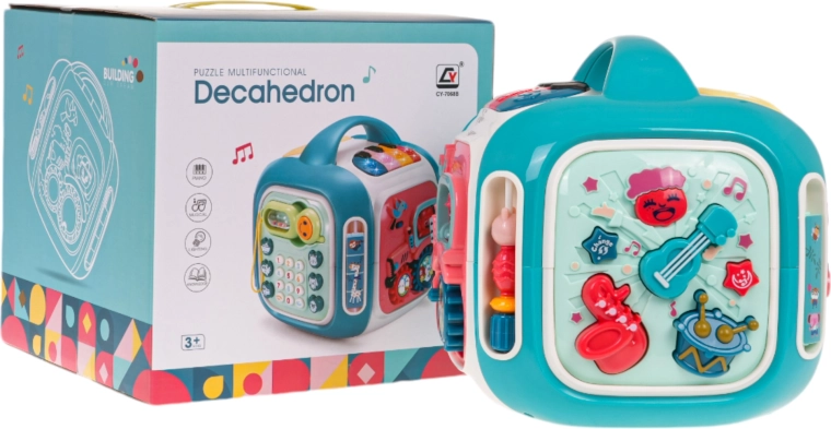 Interactive Educational Box for Children – Blue