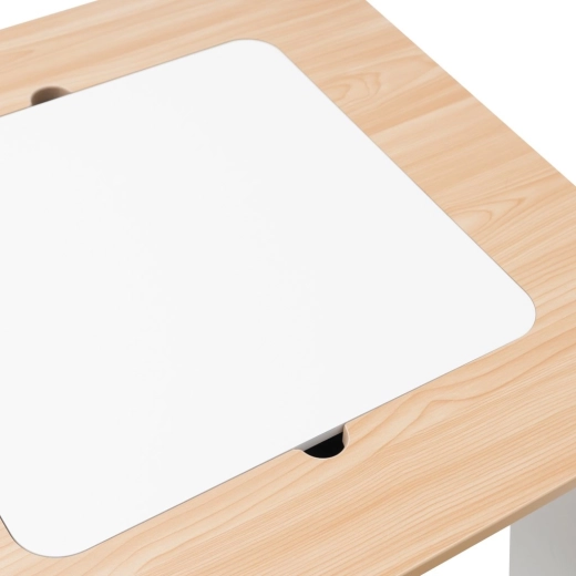 Removable top with hidden storage compartment