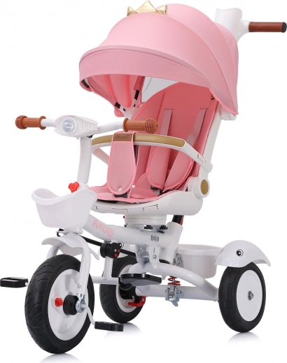 Tricycle with Canopy 2-in-1 Futuro Princess CHIPOLINO
