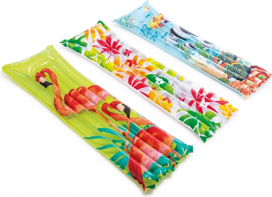 Inflatable Lounge Hawaii with Tropical Pattern