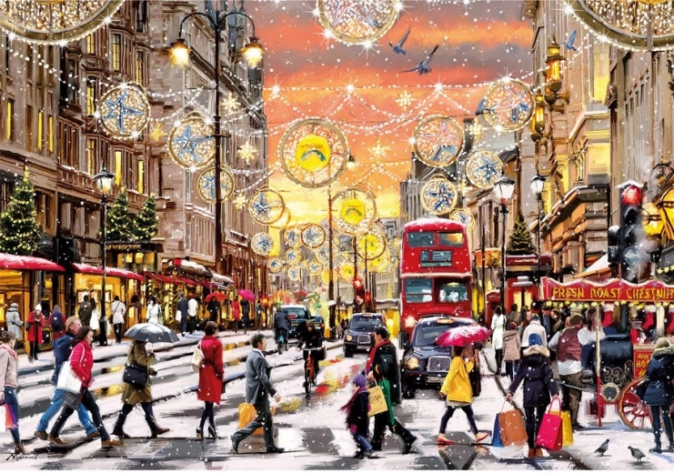 Gibsons puzzle Festive Rush XL 250 pieces