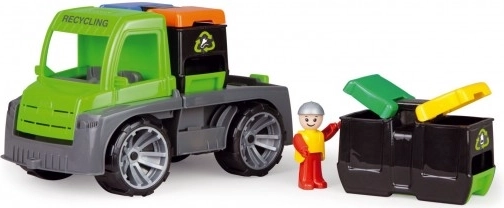 Lena Truxx voiture de recyclage avec conteneurs