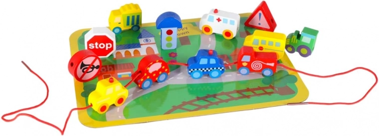 Pièces en bois solides pour les petites mains