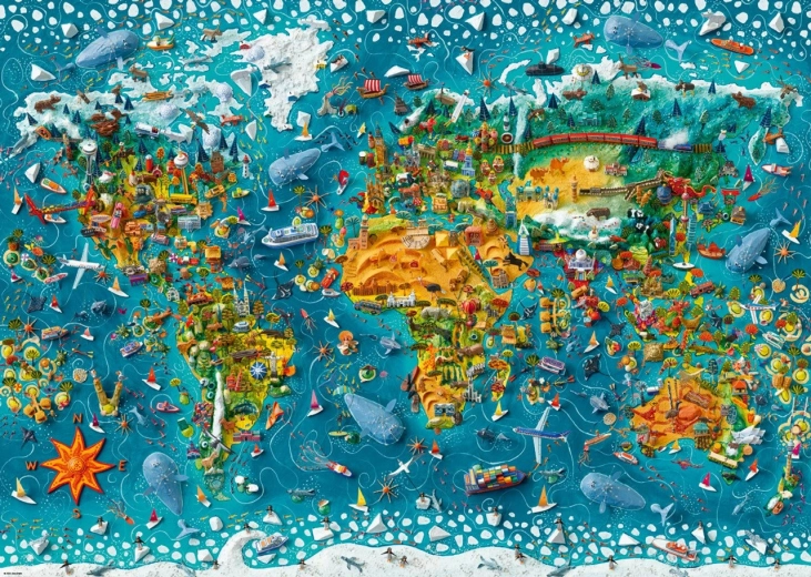 2000-Piece Puzzle – Our World