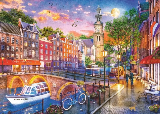 Puzzle Amsterdam 1000 Pieces by Ravensburger
