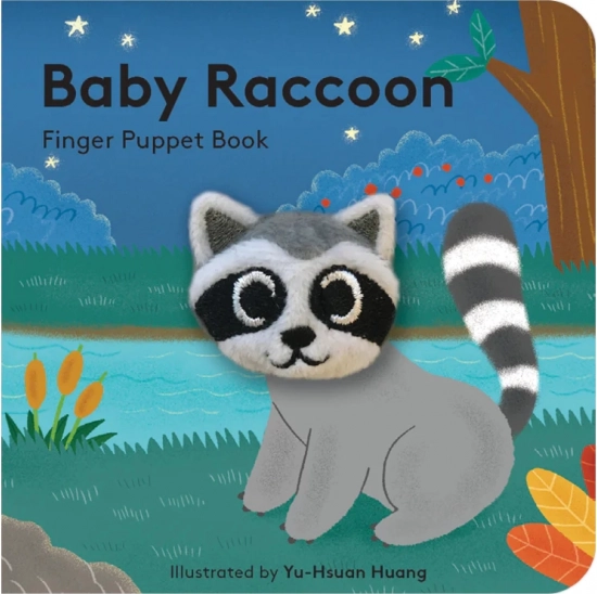 Puppet Book Baby Raccoon