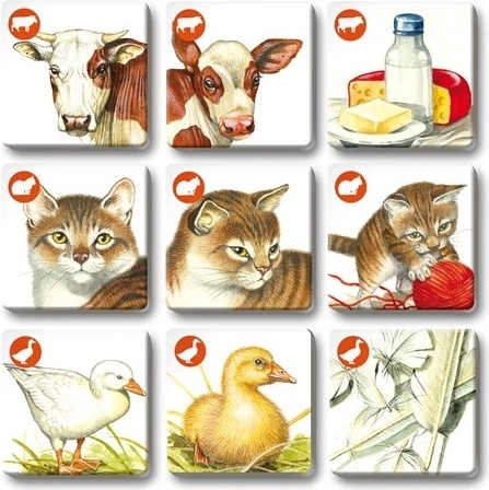 Learning through play: discover animals, young, and products