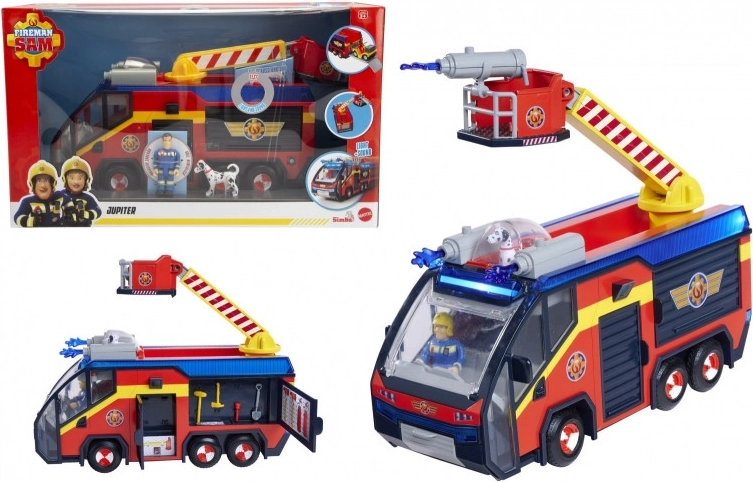 Fireman Sam Jupiter Fire Truck Toy