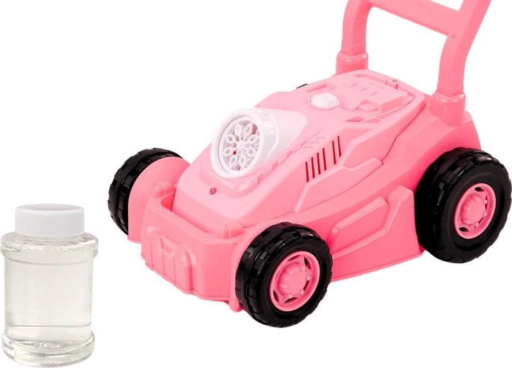 Spousta barevných bublinek při každém kroku