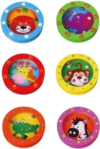 VIGA wooden animal maze – pocket balance game