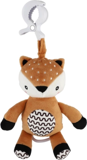 Peluche morbido e dettagli a contrasto per lo sviluppo sensoriale