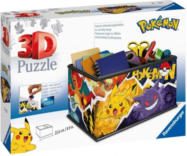 3D Puzzle Jewelry Box POKÉMON 216 Pieces