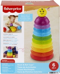 Fisher-Price stacking toy with rattle