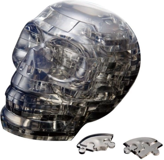 3D Crystal Puzzle 48 Piece Skull