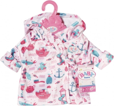 Peignoir de bain pour poupées BABY born 43 cm