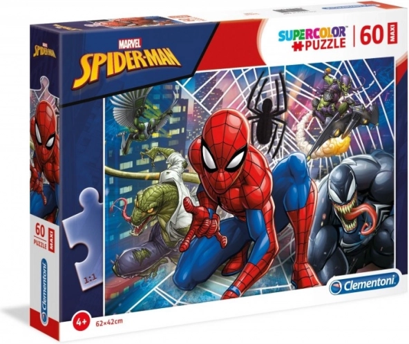 Puzzle 60 Pieces Maxi Super Color – SPIDER-MAN