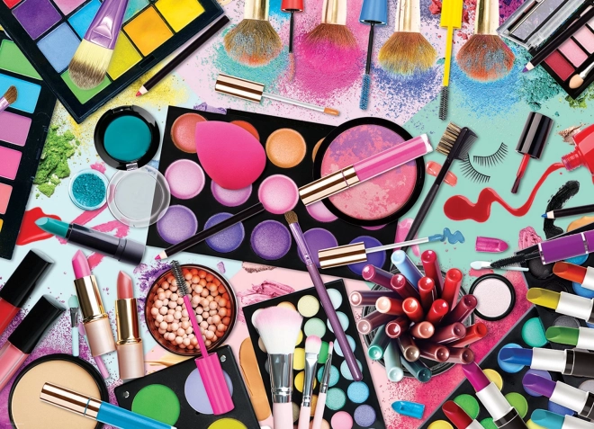 Puzzle Color Palette: Makeup 1000 pieces