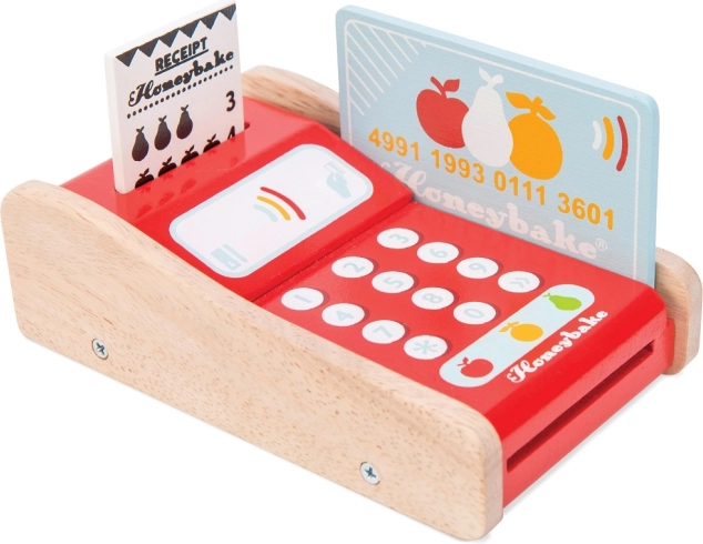 Le Toy Van wooden payment terminal HONEYBAKE