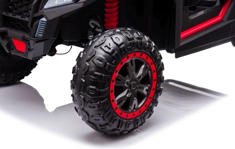 Měkká EVA kola pro pohodlnou jízdu