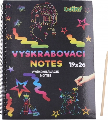 Grote krabbel notitieboek 10 vellen
