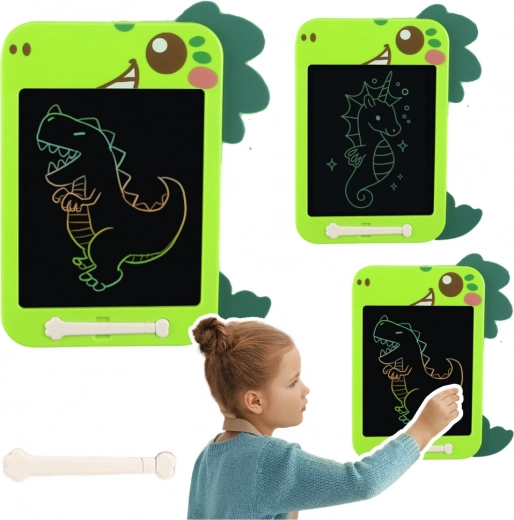 Drawing Tablet LCD Dinosaur Green