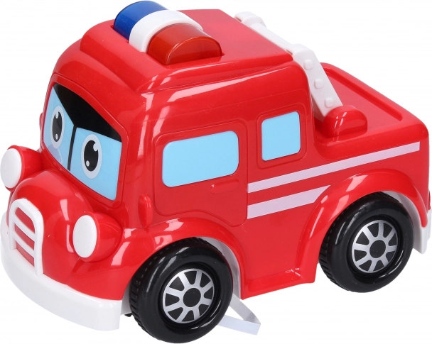 Hasičské auto s efektmi 15 cm