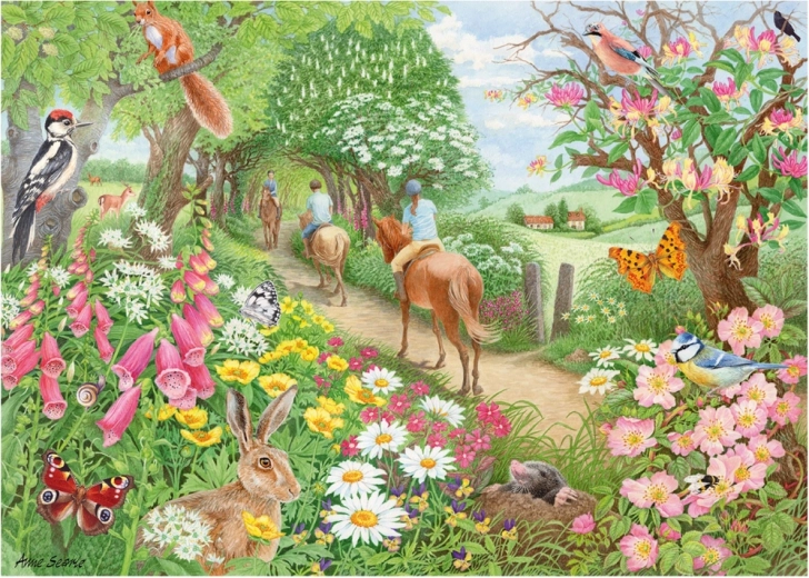 Afternoon Ride Puzzle 1000 Pieces