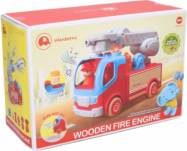 Vatrogasno vozilo s efektima 25 cm