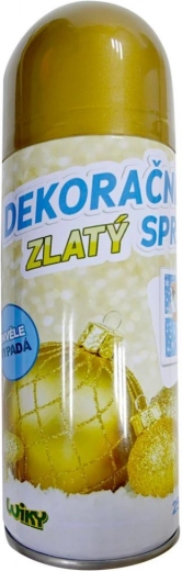 Decoratieve spray goud 250 ml