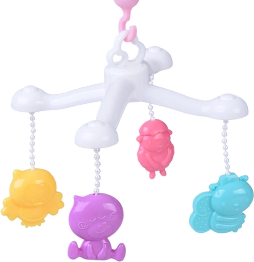 Krevetić s karuselom za mirno uspavljivanje