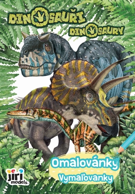 Coloring Book A5+ Dino – dinosaurs for kids
