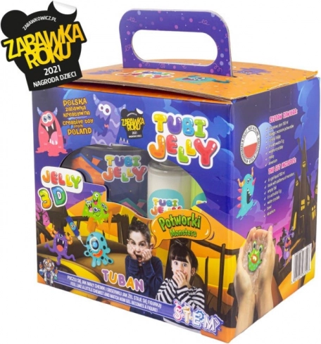 Kit creativo Tubi Jelly - piccolo acquario Mostri