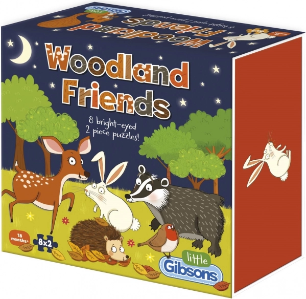 Children's Puzzle Forest Friends by Gibsons