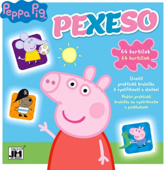 Memory Game in a Booklet Peppa Pig