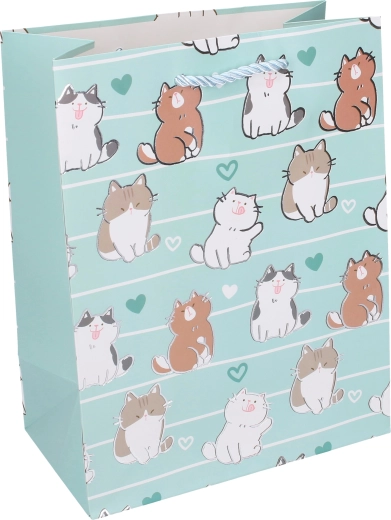 Struttura in carta robusta e manico in cordoncino