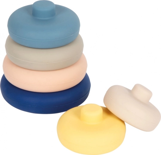 Puha és biztonságos gyűrűk középső pálca nélkül