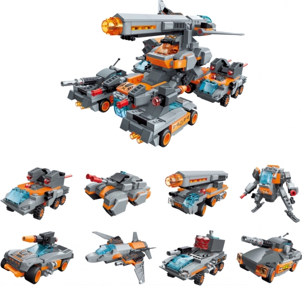 Qman Thunderbolt Chariot building set 8-in-1