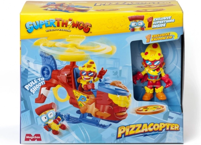 SuperThings Pizzacopter with Disk Launcher