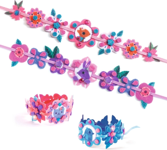 Mehki filcani okraski in barviti motivi