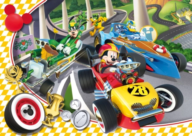 Clementoni puzzle Mickey and the Roadster Racers – race, 15 pieces