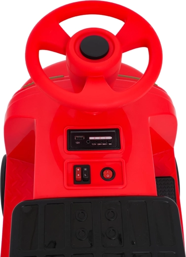 Powerful 12 V drive with smooth start