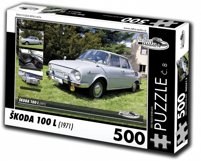 Puzzle RETRO-CARS Škoda 100 L 500 pieces
