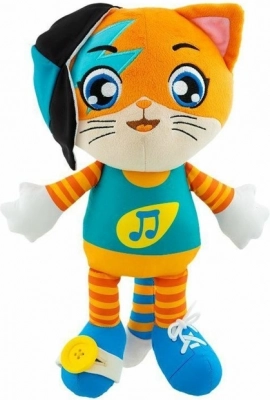 CHICCO Lampo 30 cm Plush Figure with Music from 44 CATS