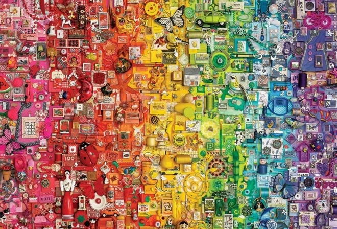 Puzzle COBBLE HILL Rainbow 2000 pieces