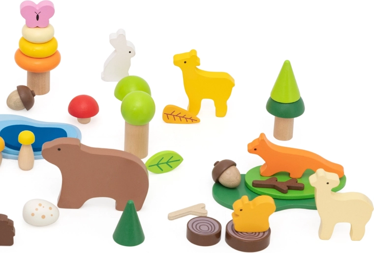 58 pezzi per gioco aperto e fantasia