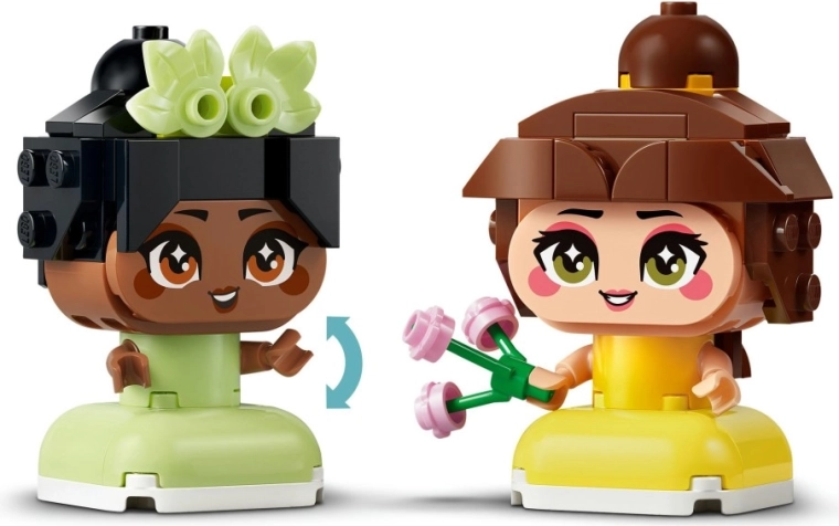 Mini Belle et Tiana avec accessoires