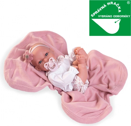 Realistische babypop Antonio Juan met bewegingsfunctie