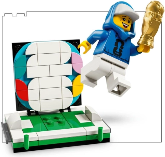 Minifigur og mini-podium