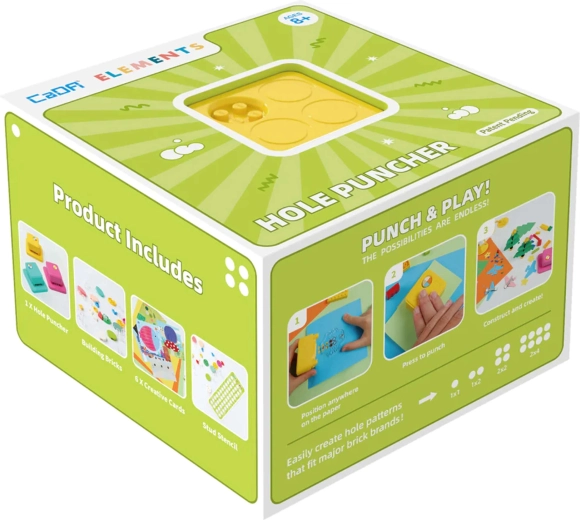 Creatieve set met 108 onderdelen voor direct plezier